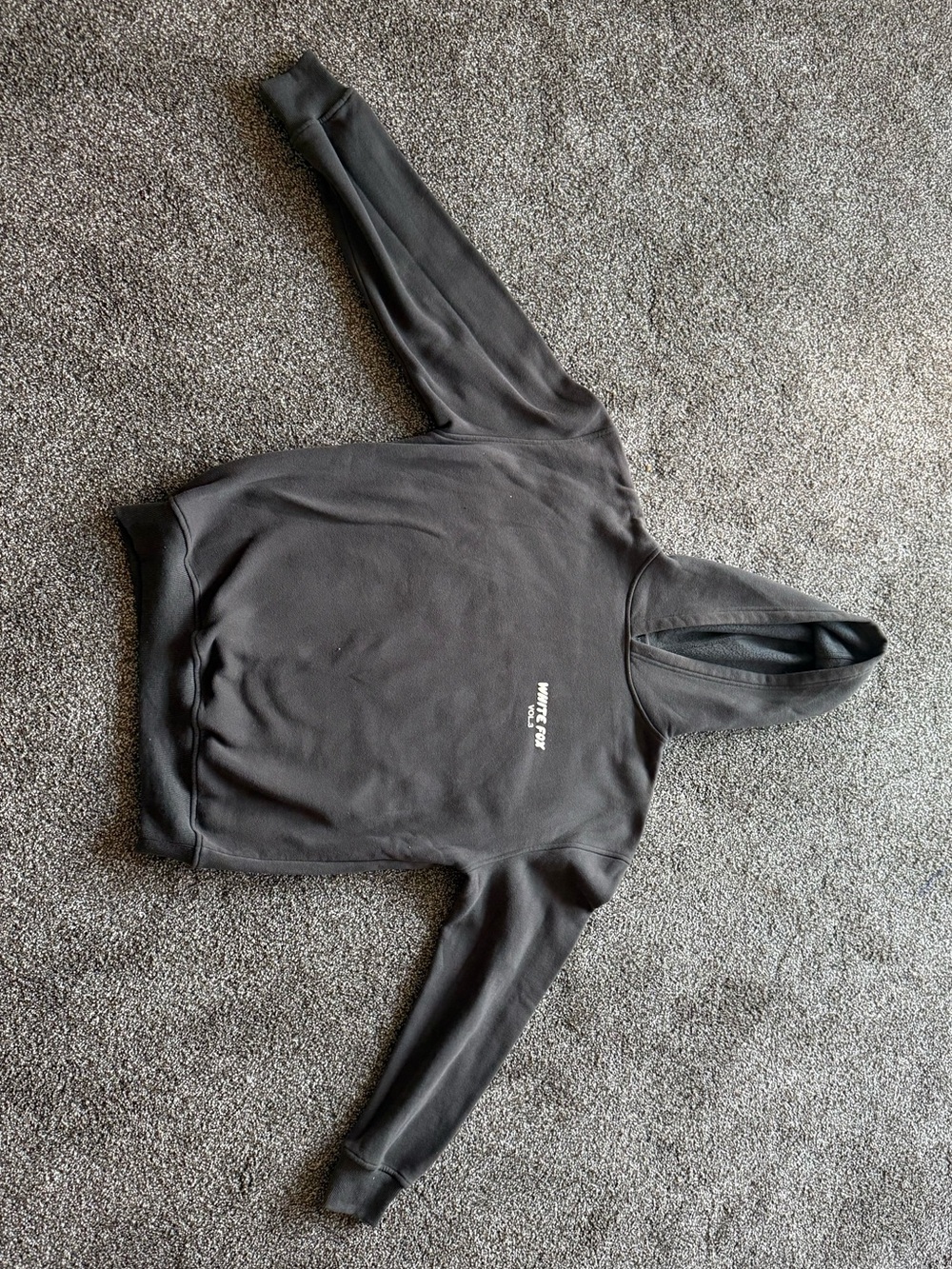 White Fox Boutique Vol. 3 Black Crewneck Hoodie